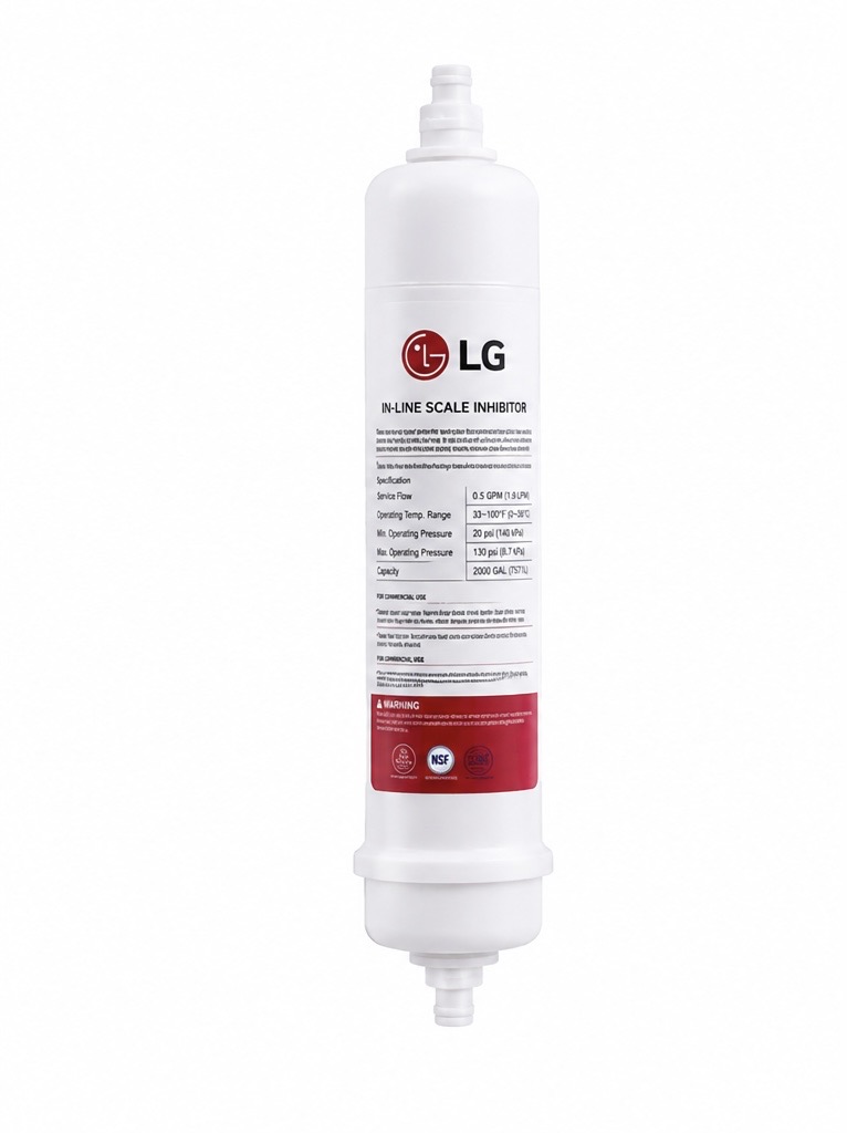 خرید فیلتر تصفیه یخچال ال جی مدل 125 PSI - ضد رسوب