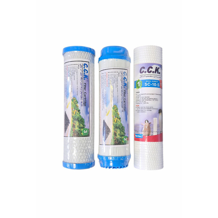فیلتر دستگاه تصفیه آب خانگی سی سی کا مدل B03 مجموعه 6 عددی